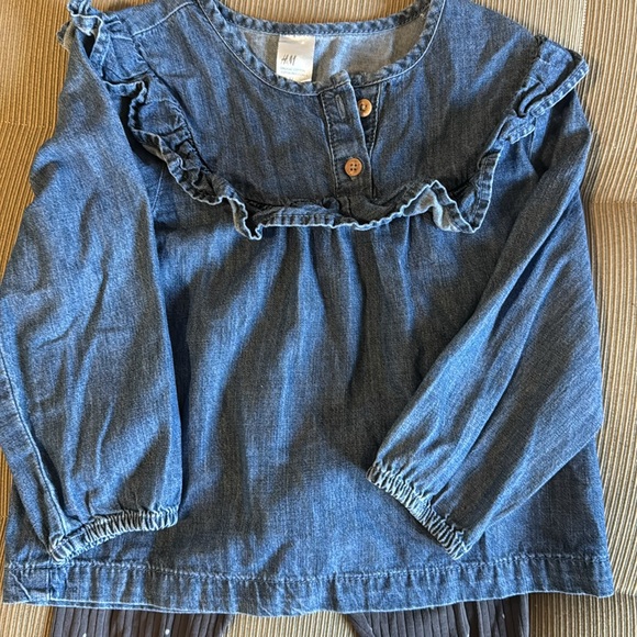 H&M Denim Top and leggings - Picture 2 of 6